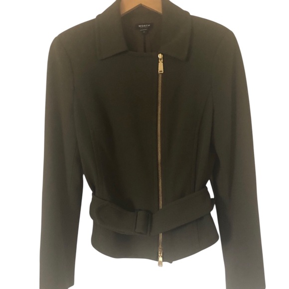 WORTH NEW YORK women’s moto zip up jacket - Picture 9 of 14